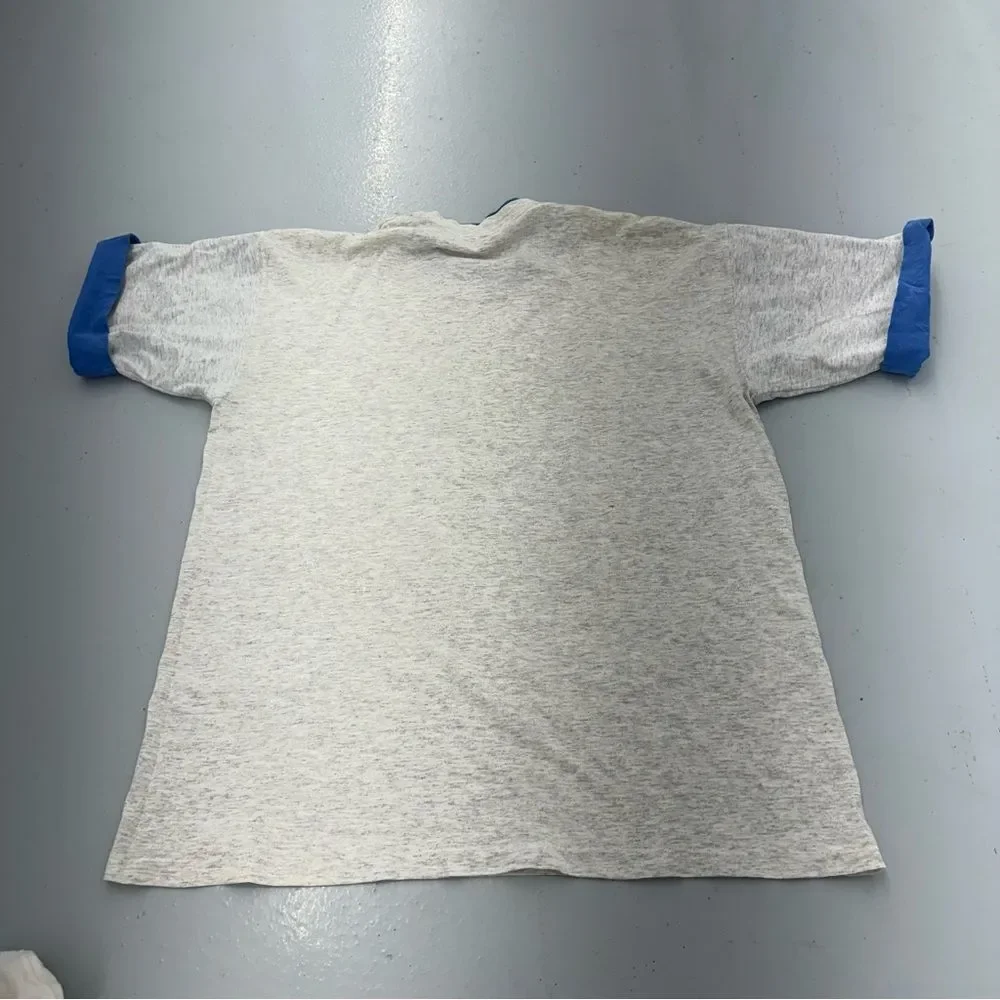 Tennis Association Vintage Ringer Tee Shirt 90’s - Picture 6 of 8